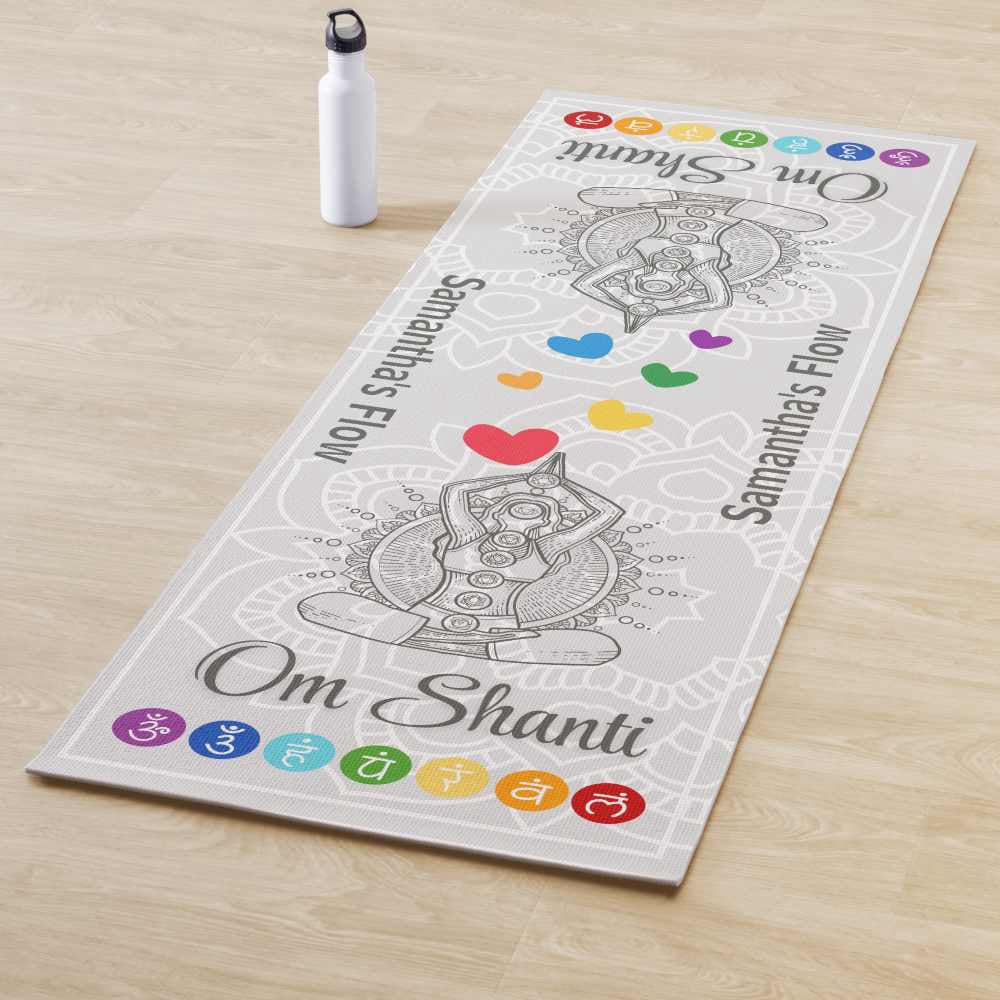 Om Shanti Yoga Mat